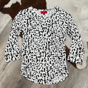 JENNIFER LOPEZ Leopard Print Women's Top